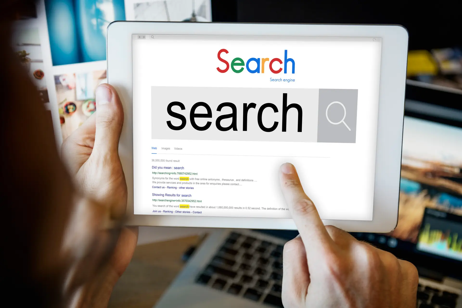 Online search research